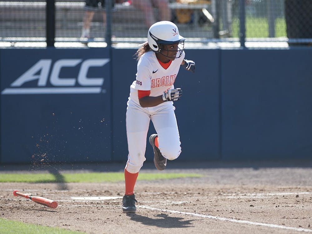 Junior outfielder Iyana Hughes scored twice in Virginia's 6-3 victory over Longwood in game two of a doubleheader. The Cavaliers lost game one, 7-1