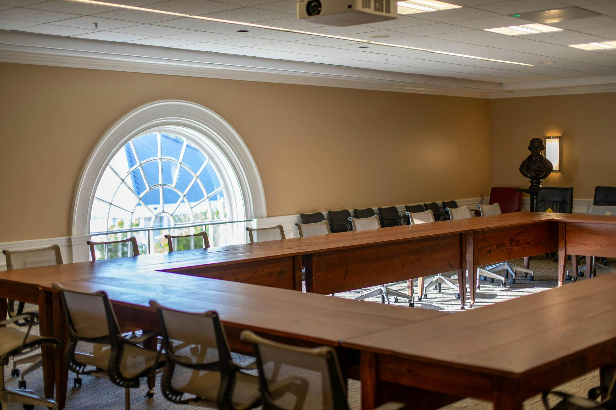 Honor Committee trial room, photographed Sept. 3, 2023.