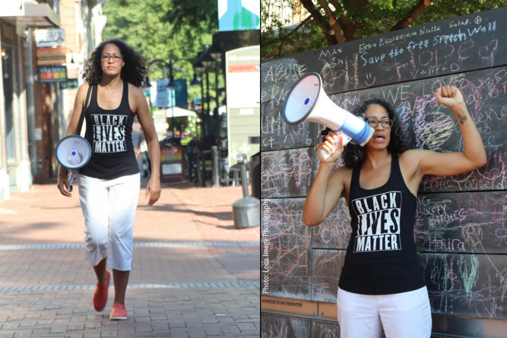 Schmidt, currently an assoc. prof. of religious studies, is also a local Black Lives Matter activist.