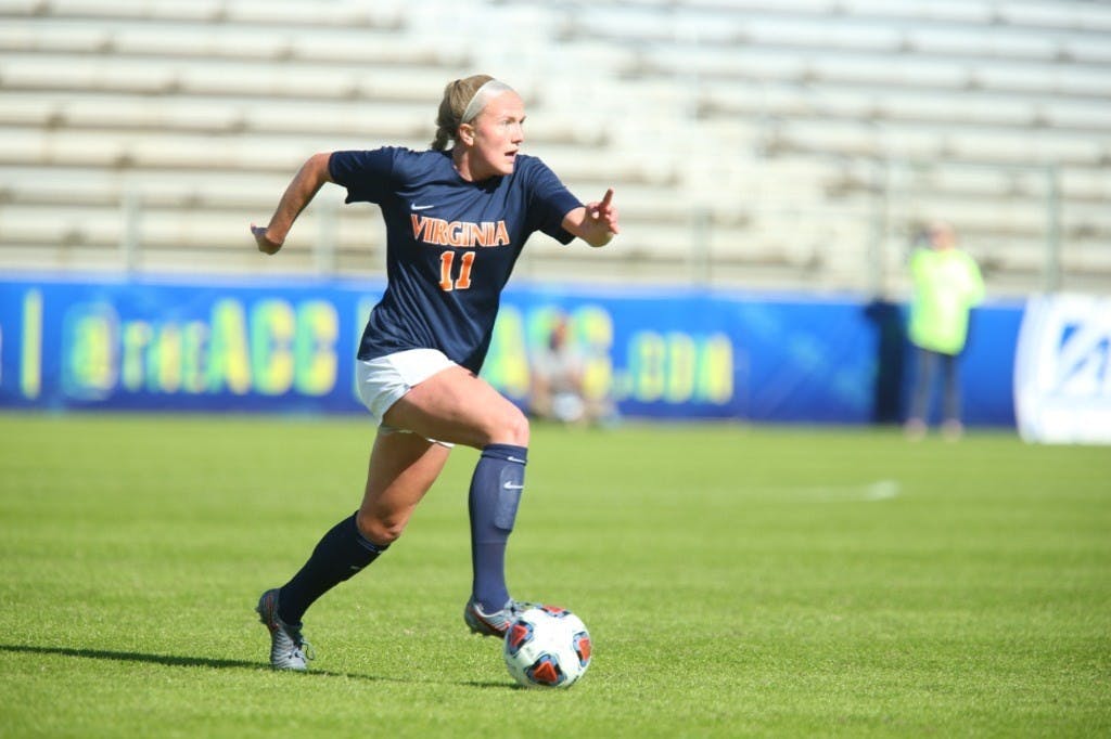 Senior defender Zoe Morse has been a dominant force on Virginia's backline this season and scored her third career-goal against No. 5 Florida State in the ACC Semifinal Sunday.&nbsp;