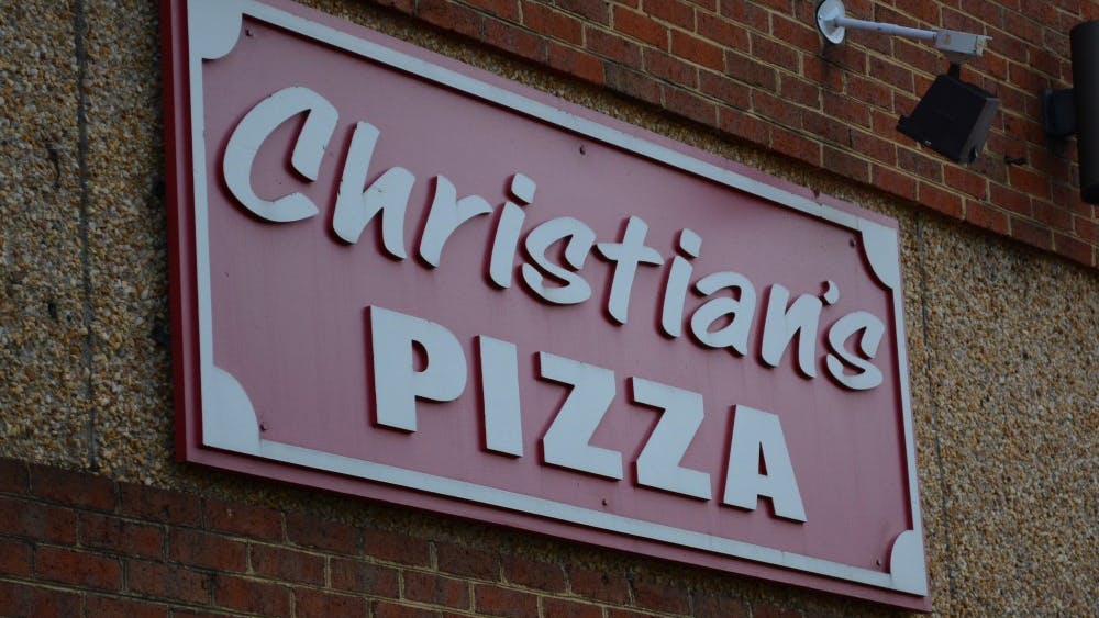 Christian's offers students a chance to get their pizza fix while out late at night. 