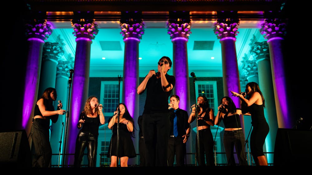 According to Carson Barnes, Hullabahoos member and third-year College student, Rotunda Sing is one of the only occasions where the entire a cappella community comes together to perform for an audience.