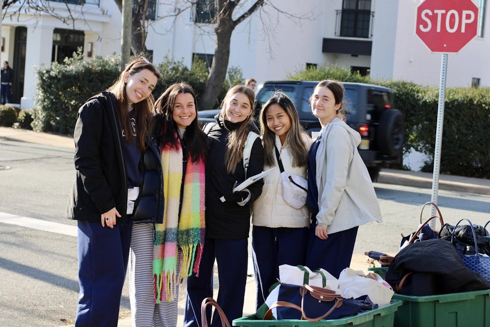 <p>At the end of what can be an exhausting recruitment process, many Pi Chis have formed lasting connections with the women they mentored.</p>