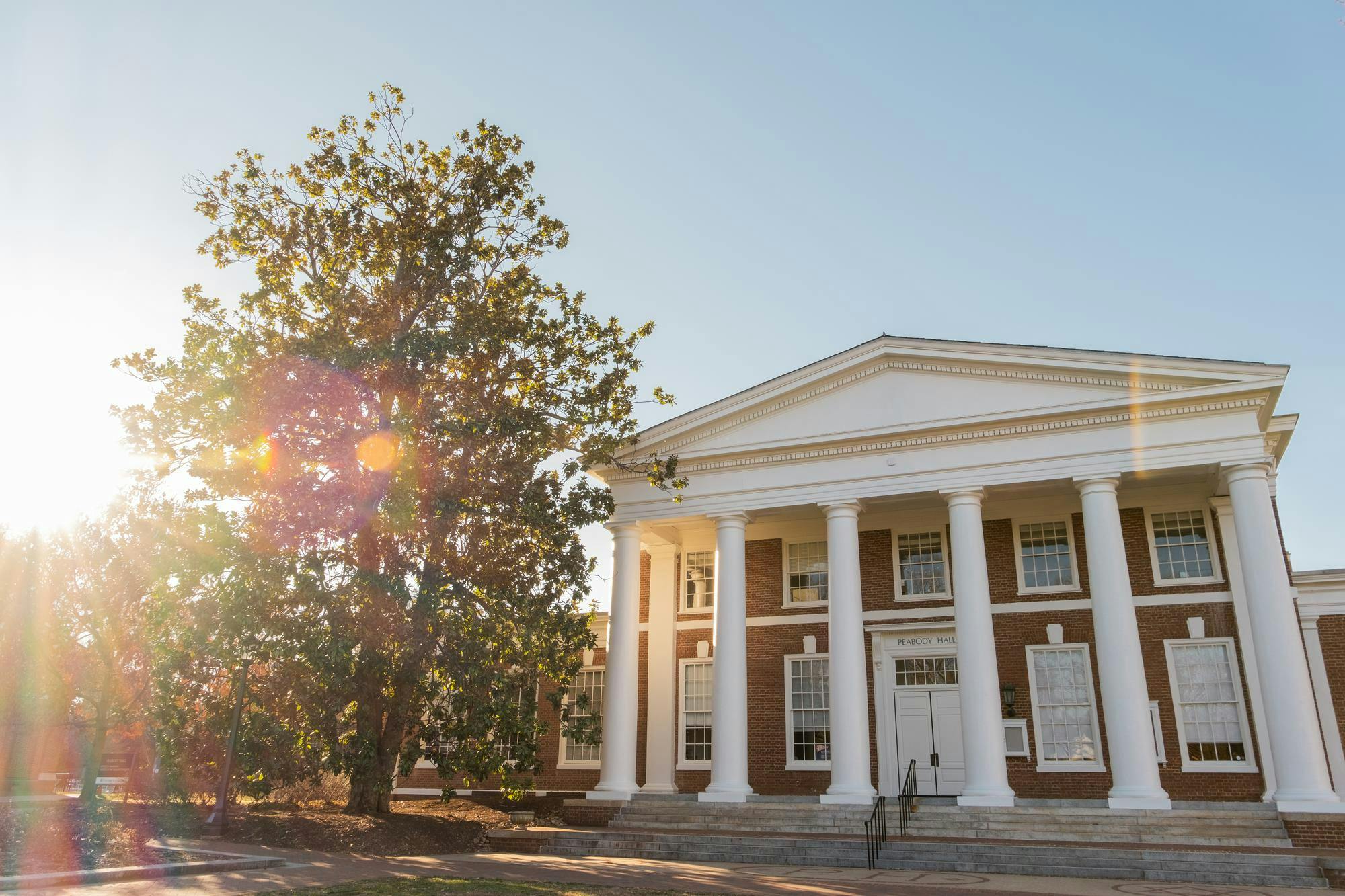 Peabody Hall, photographed Feb. 7, 2024.