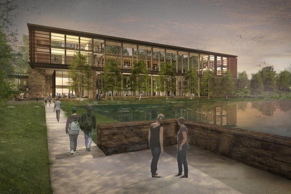 El edificio Contemplative Commons se ubicará en Emmet Street, cerca de las residencias de Dell y McCormick Road.