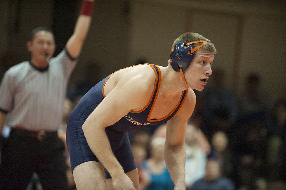 	Redshirt junior Nick Sulzer is 30-1 in 2013-14. 