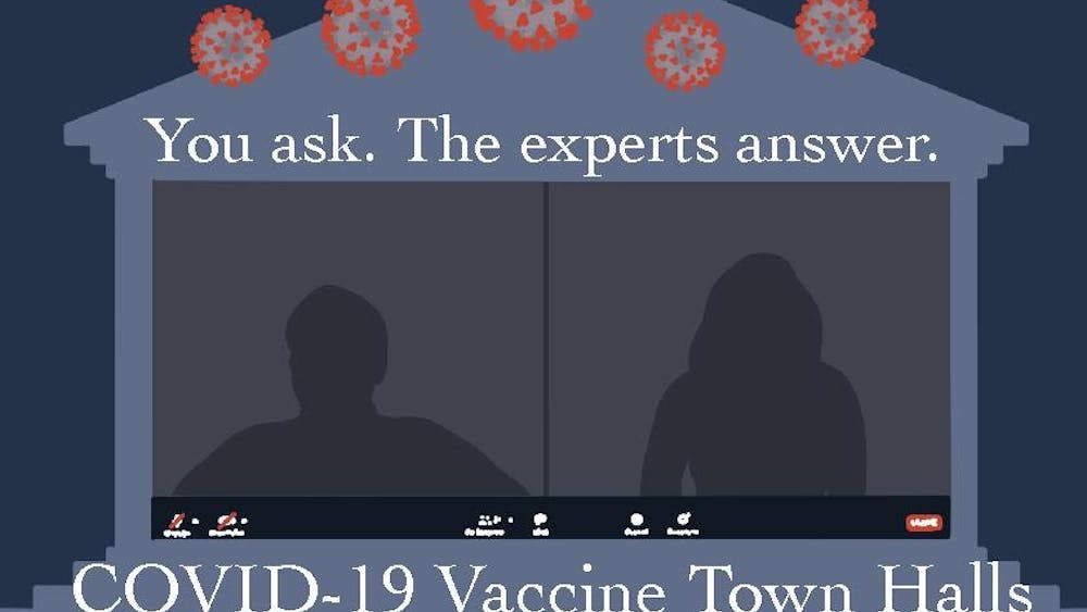 Ebony Jade Hilton, who was one of the first U.Va. Health staff members to receive the COVID-19 vaccine, touched on three main topics regarding the vaccines — the importance of mass vaccination, safety concerns and the issues surrounding vaccination.