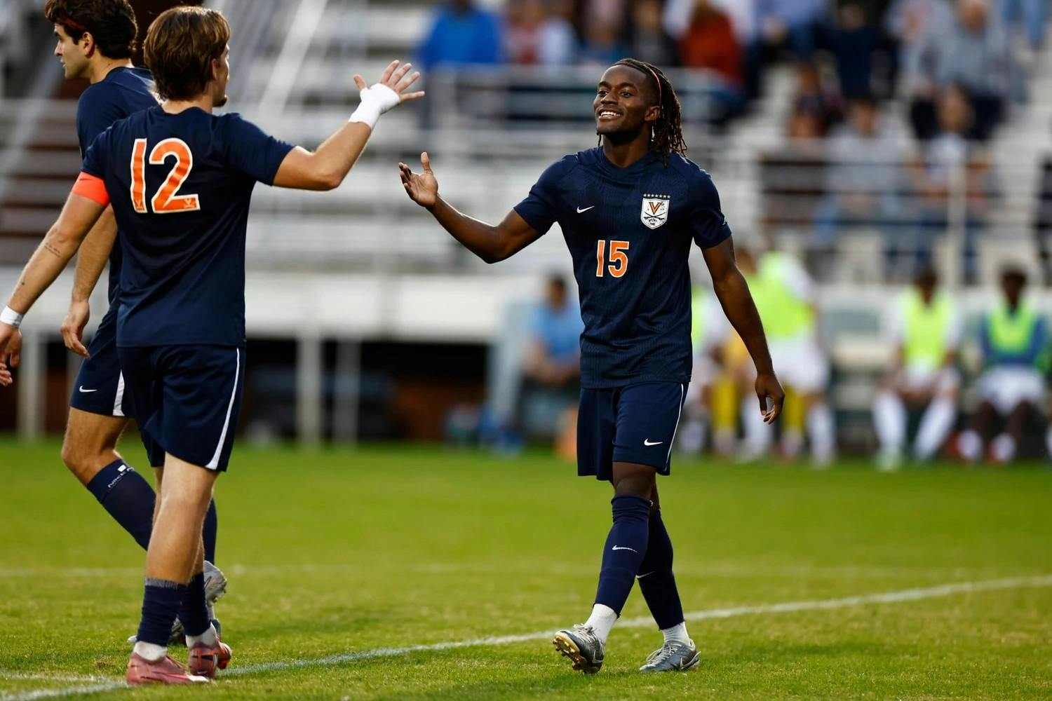 Triton Beauvois scored his first goal of the season at a great time for Virginia.