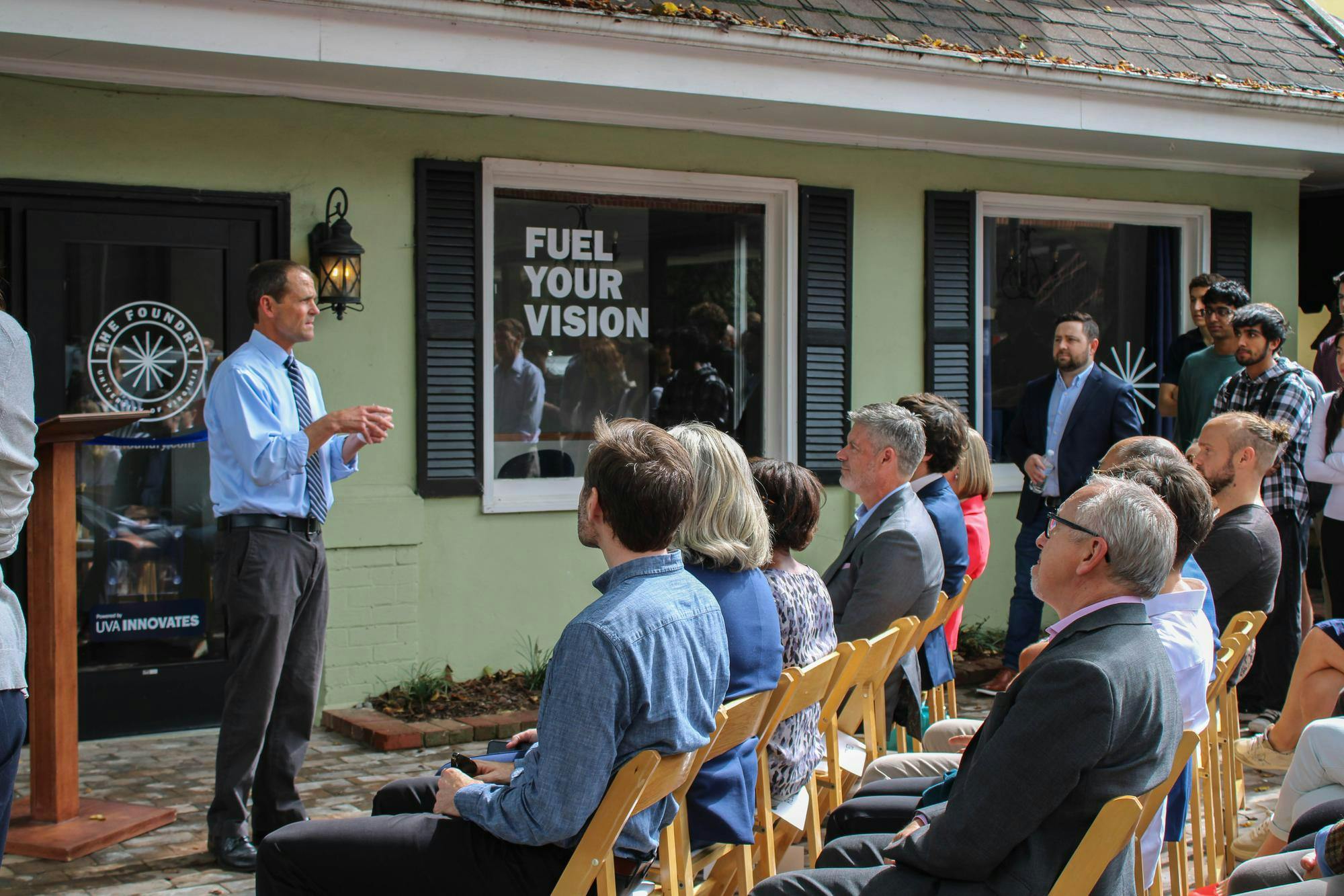 The launch of the Foundry coincided with the University’s Fall Entrepreneurship Week, designed to generate and encourage students’ entrepreneurial interests.