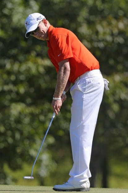 Junior Jimmy Stanger tied for 16th at even-par 216 at the ACC Championships. The Cavaliers tied for eighth after a disastrous final day of competition.