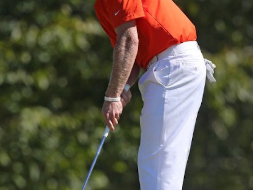 Junior Jimmy Stanger tied for 16th at even-par 216 at the ACC Championships. The Cavaliers tied for eighth after a disastrous final day of competition.