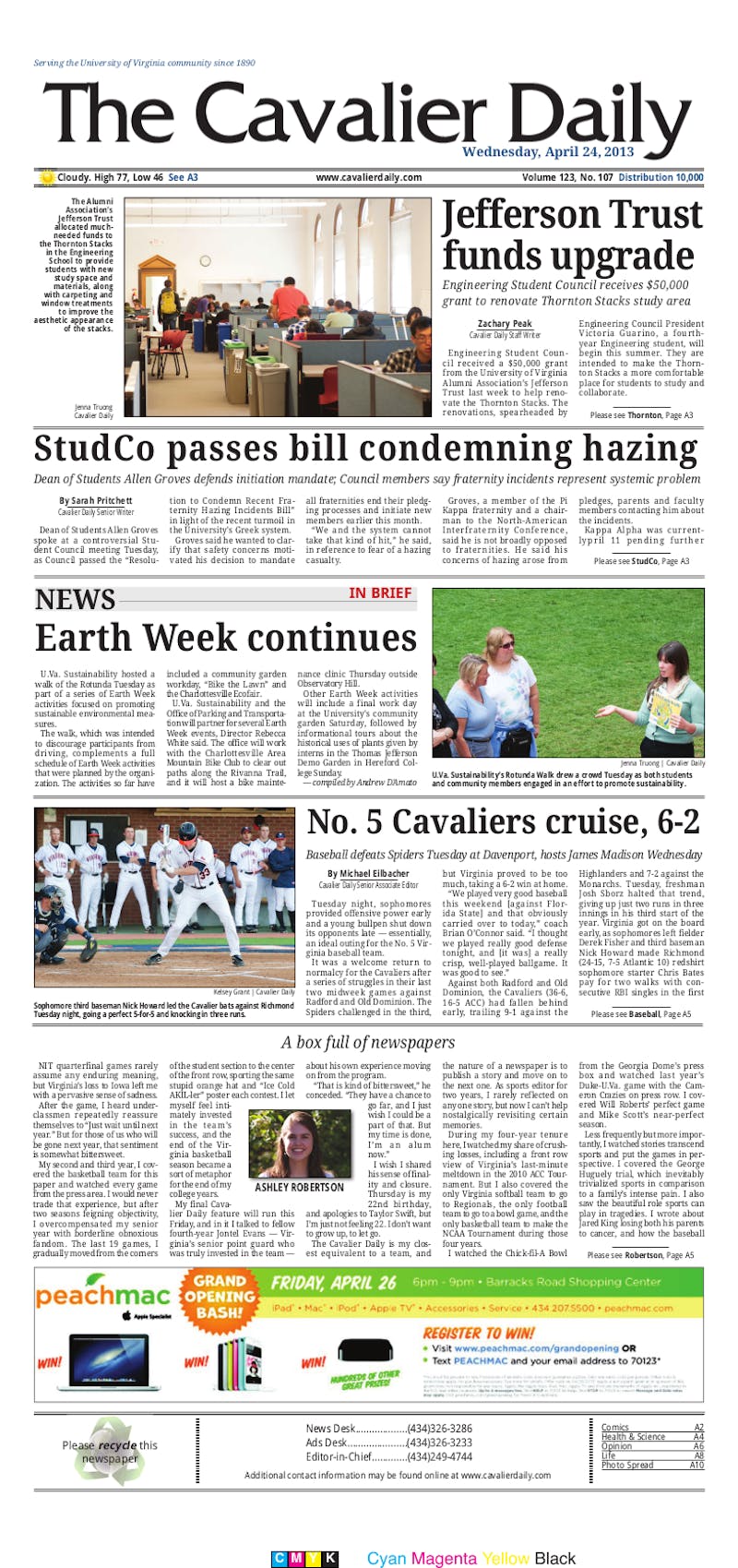 Wednesday, April 24, 2013