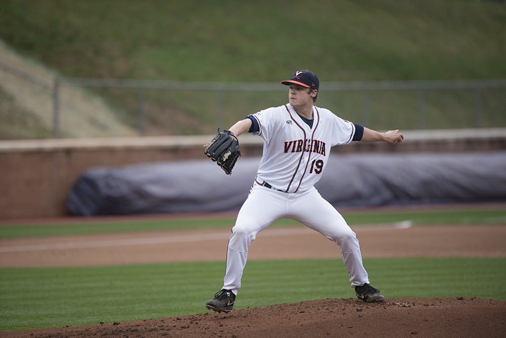 Now a junior, lefty Nathan Kirby is bringing it once again. He has a 1.94 ERA, best on the Virginia staff, and 69 strikeouts in 51 innings pitched.  