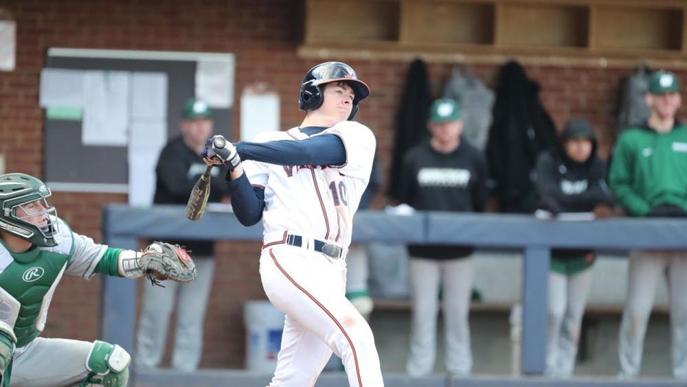 Sophomore shortstop Tanner Morris was the only Cavalier with more than one hit Saturday.
