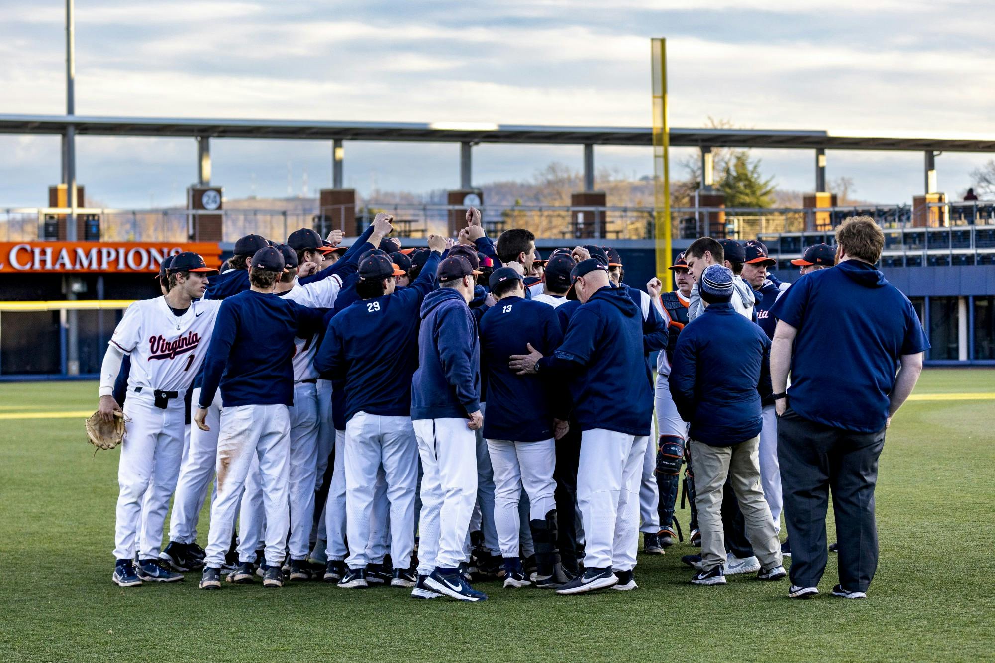 The Cavaliers comfortably handled the Monarchs ahead of a rivalry series this weekend at Virginia Tech.