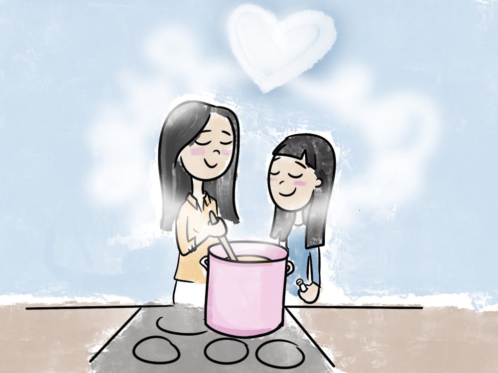 My mother explained to me how, for her, cooking meals is not just about nourishment — it’s a gesture of love and respect for someone she loves. 