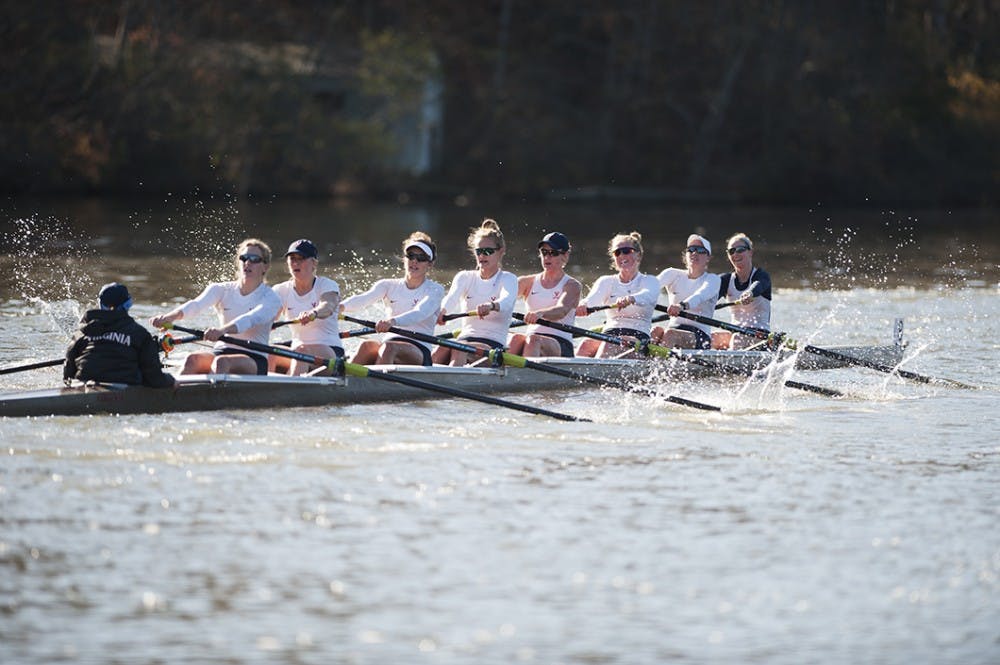 No. 4 Virginia women's rowing succeeds behind the leadership of its veterans, as four seniors and three juniors captain its Varsity Eight Boat. Saturday, though, sophomore Alice Darry and freshman Heidi Long helped lead the&nbsp;group to a tight win over No. 6 Yale.&nbsp;