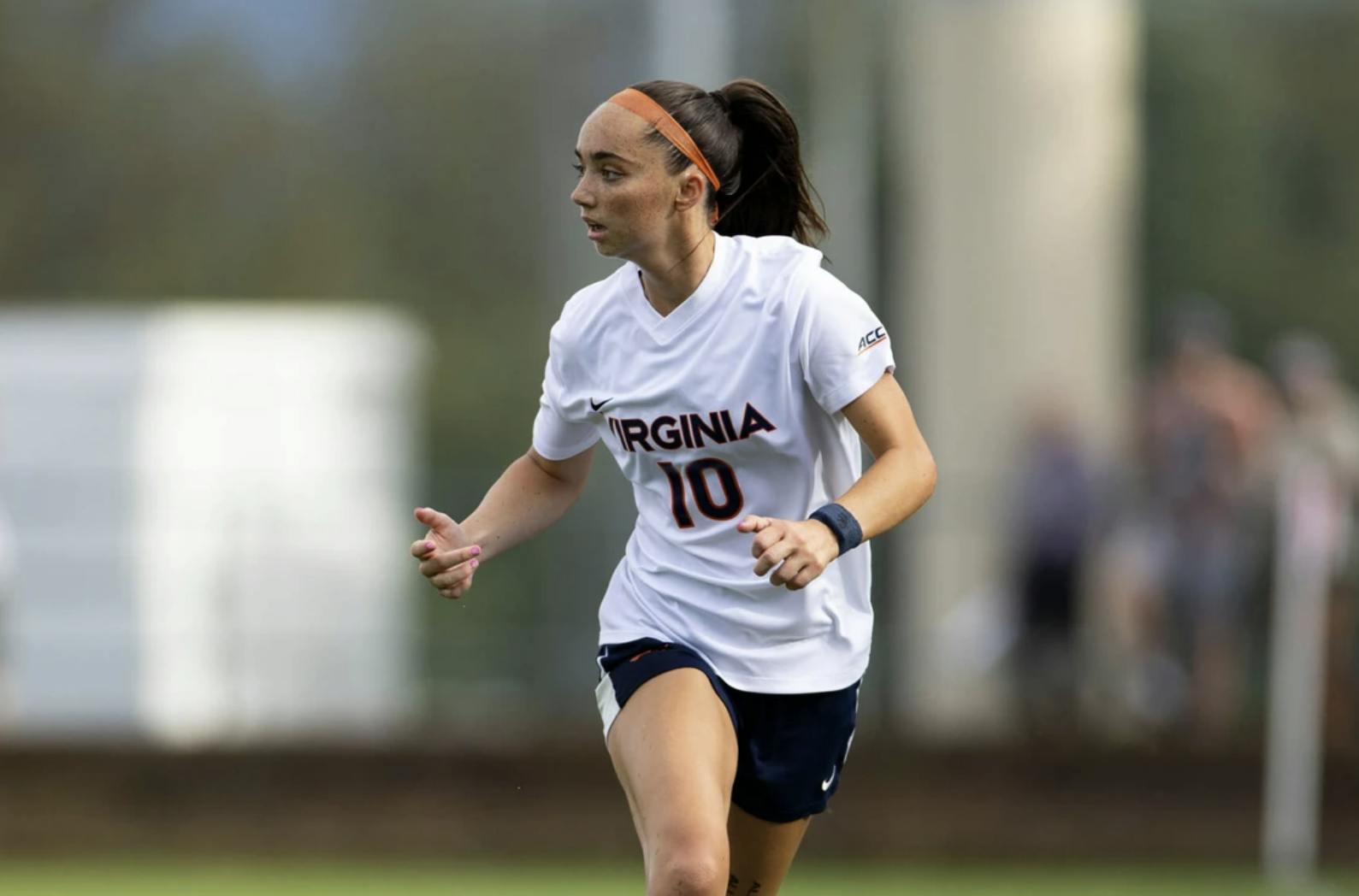 Maggie Cagle asks for the ball during a home game earlier this season.