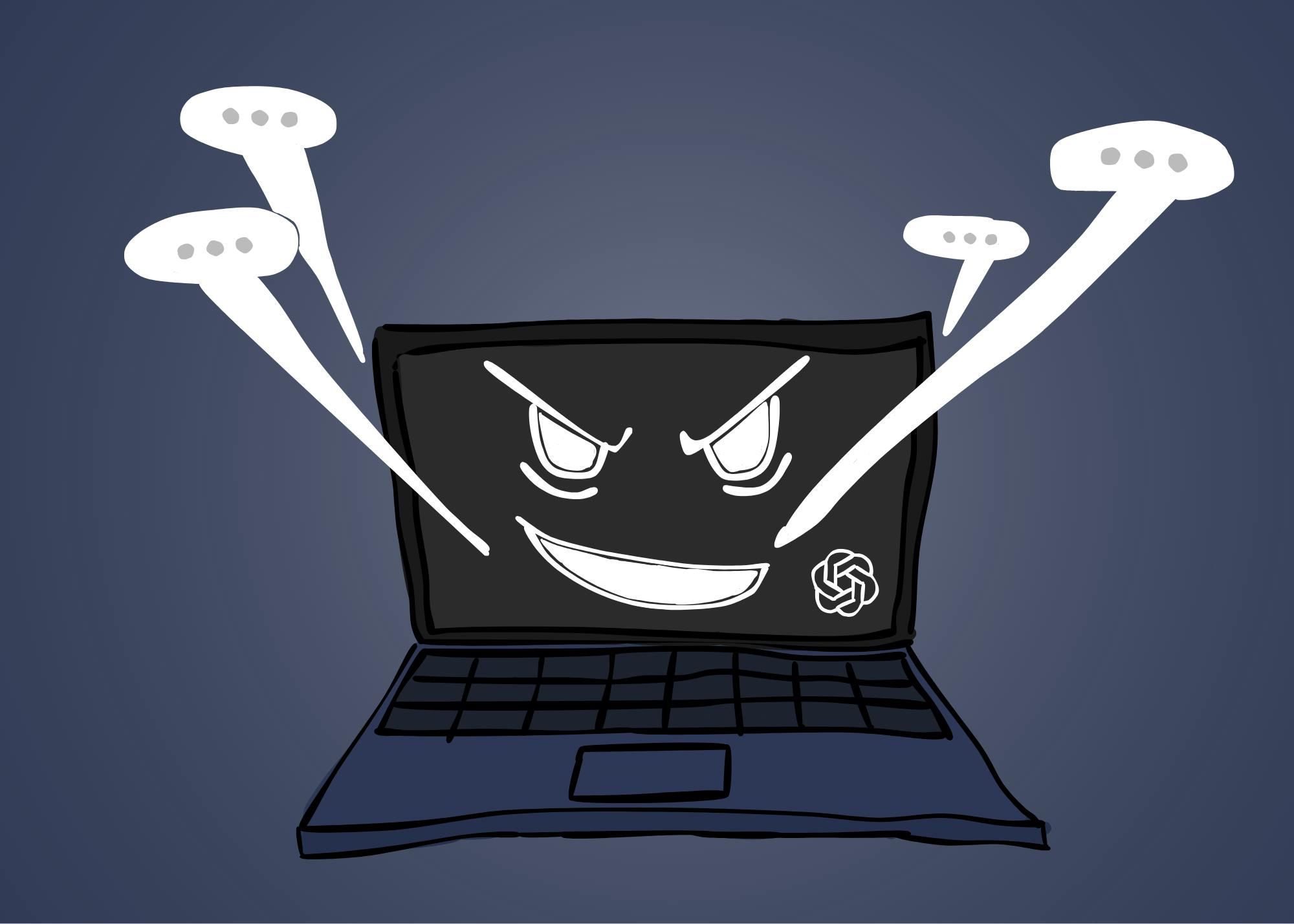 Anything else I can help you out with today? I can write an apologetic, explanatory text for mom or help you draft a fiery but sophisticated message for the Honor Committee.