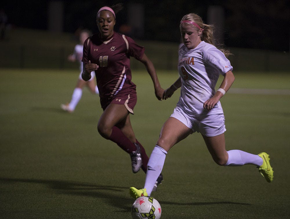 <p>Junior forward Makenzy Doniak scored twice and added an assist in the Virginia victory. The No. 4 Cavaliers put up six goals even without senior forward Morgan Brian, who is currently with the U.S. Women's National Team. </p>