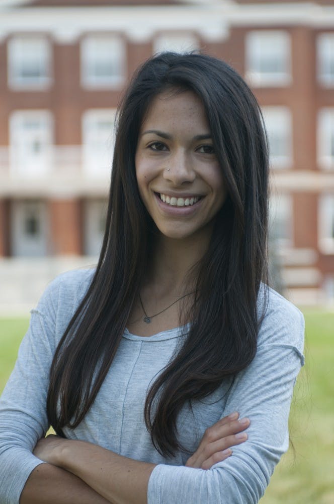 Fourth-year College student Annie Plotkin spoke on a panel at the United Nations Girl Up Leadership Summit this summer, which featured talks by female leaders like Michelle Obama and Ann Shocket.