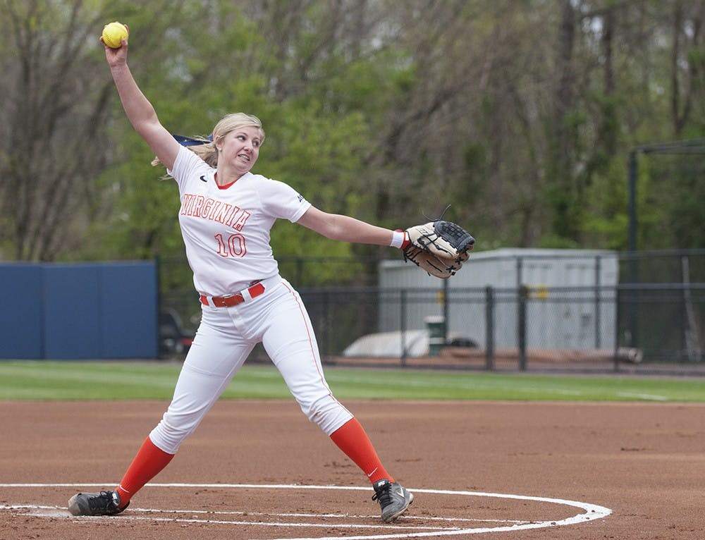 	Despite Aimee Chapdelaine&#8217;s gave up no earned runs in the Cavalier loss Sunday. 