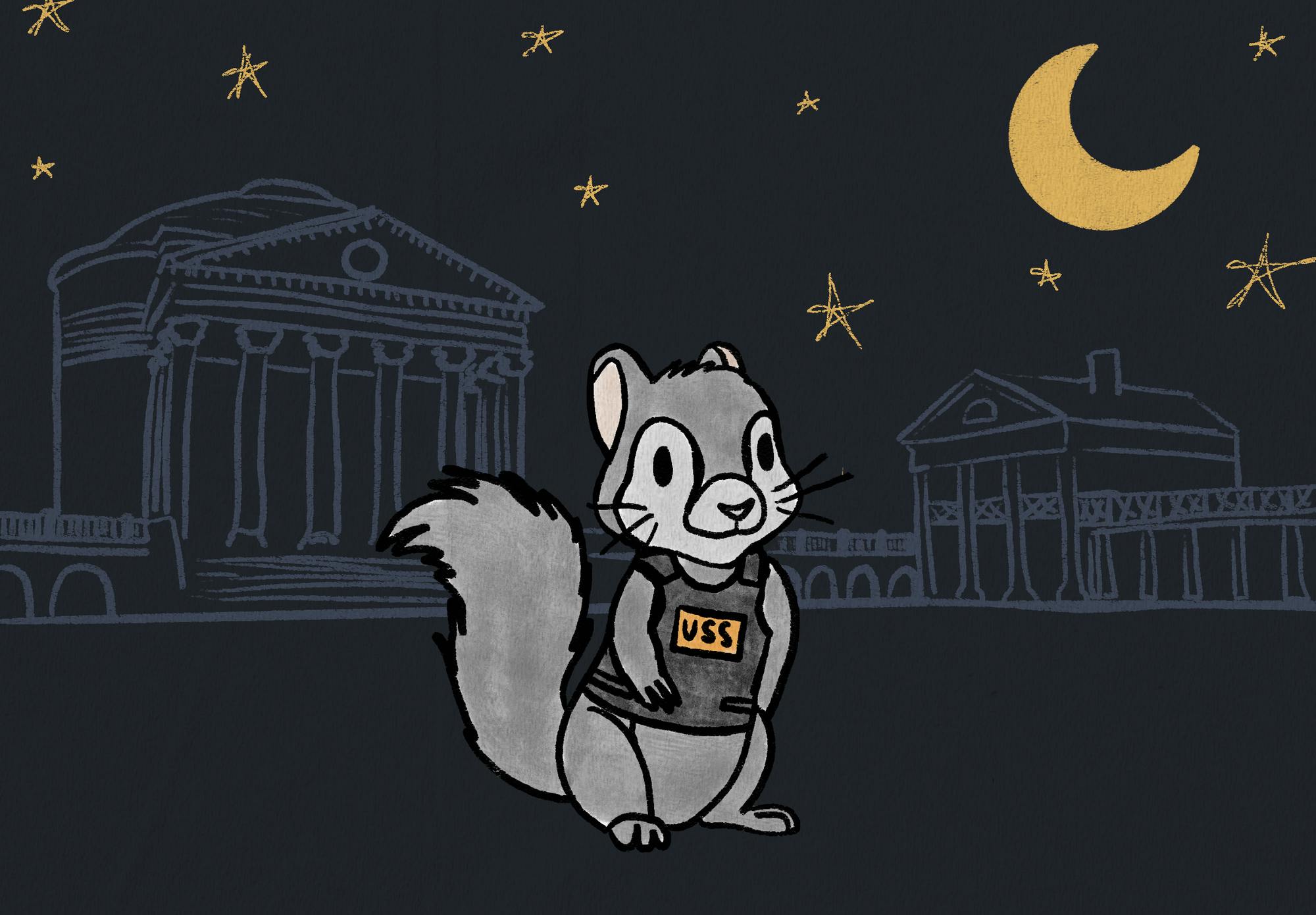 To reflect their change in status, the group is now formally known as “University Squirrel Security” or USS. 