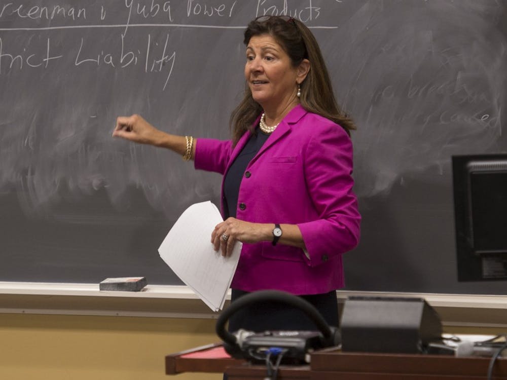 Commerce lecturer Sherri Moore introduced an extra credit opportunity that encouraged students to write letters to the basketball team showing their support after the historic loss to UMBC.