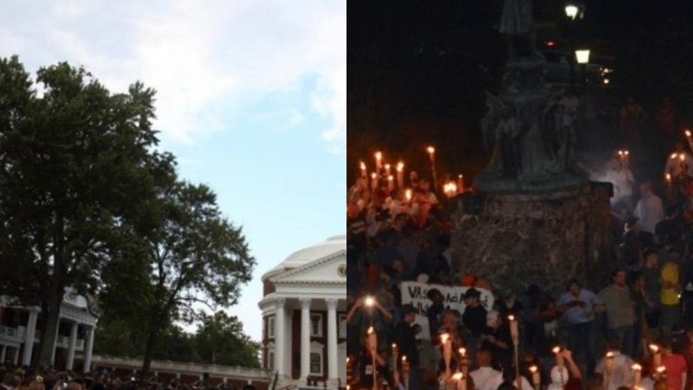 The Class of 2021 arrived on Grounds last year one week after white nationalist marched down the Lawn bearing torches Aug. 11.