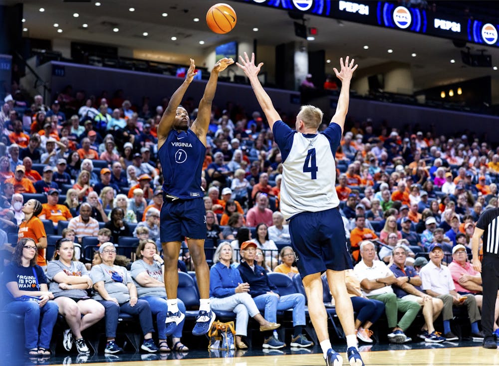 Sophomore guard Dai Dai Ames hits a corner three-point shot.