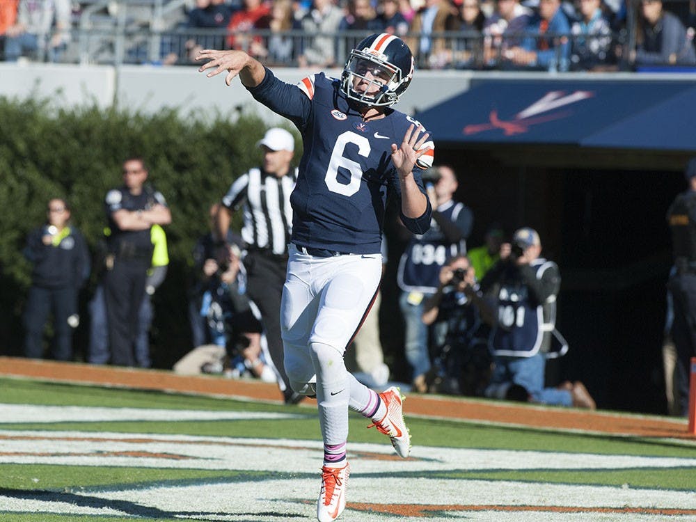 Junior quarterback Kurt Benkert looks to send the team's 20 seniors with a win on Senior Day at Scott.&nbsp;