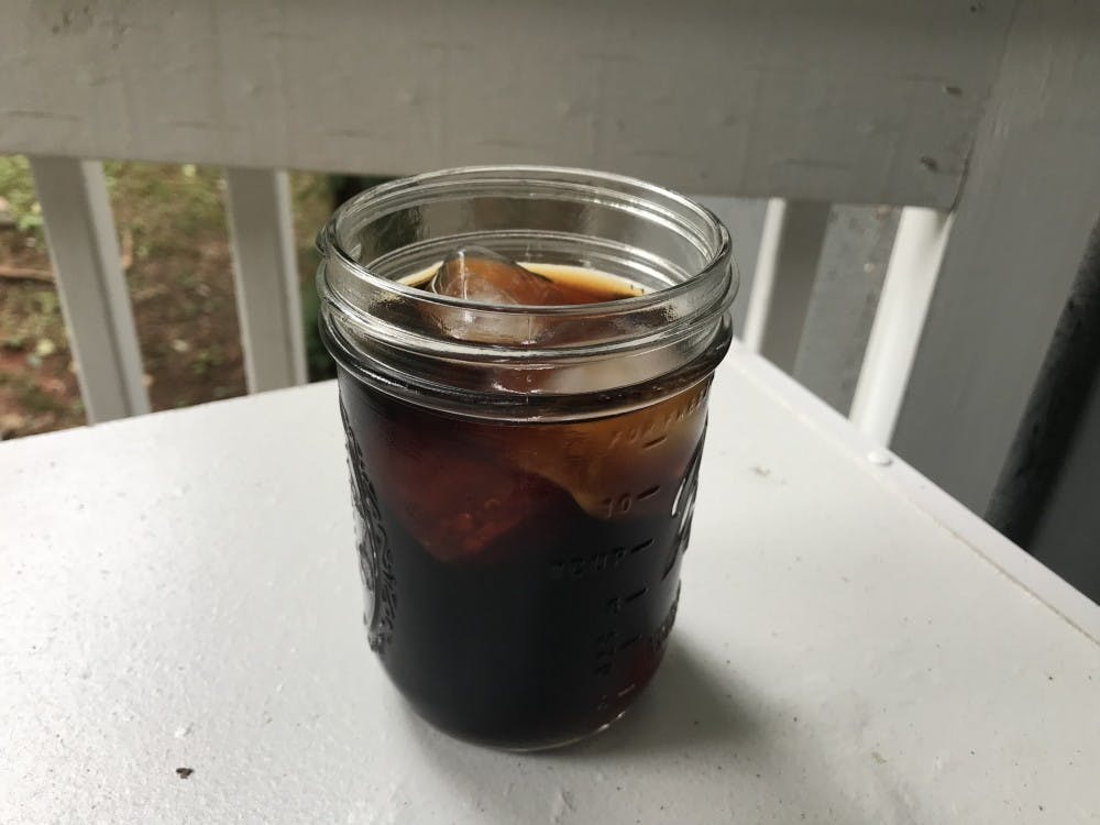 <p>Cold brew coffee is, as the name suggests, brewed cold rather than hot. This process makes a stronger coffee that doesn’t dilute as easily with ice and is typically sweeter.&nbsp;</p>