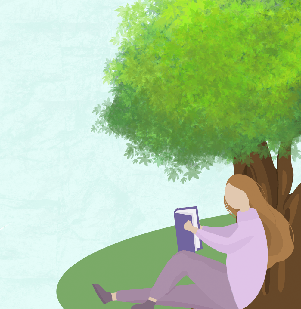 En mi último sábado, decidí conducir hasta Darden Towe Park y leer bajo un árbol durante horas, algo para lo que nunca puedo encontrar tiempo durante la semana laboral. 