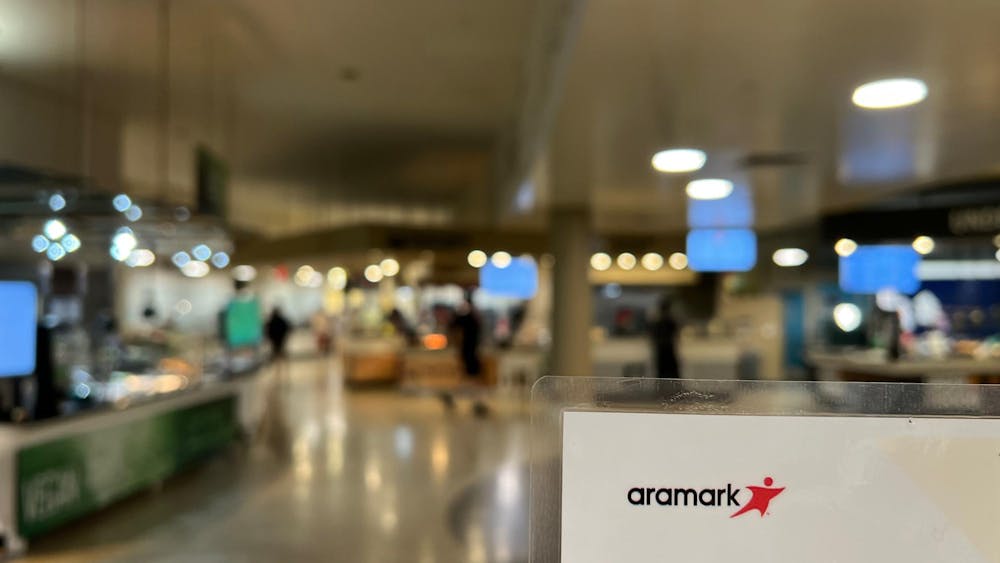 The contract states that Aramark will implement procedures aimed at ensuring that service for customers at the University is “fast, courteous and efficient in all operations.”