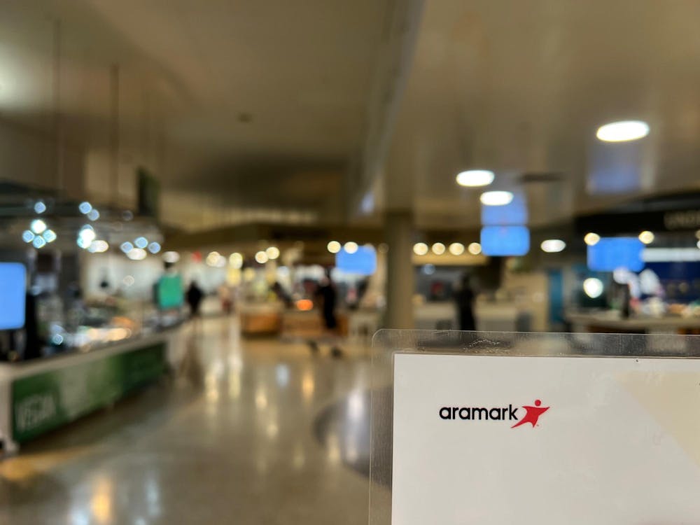 The contract states that Aramark will implement procedures aimed at ensuring that service for customers at the University is “fast, courteous and efficient in all operations.”