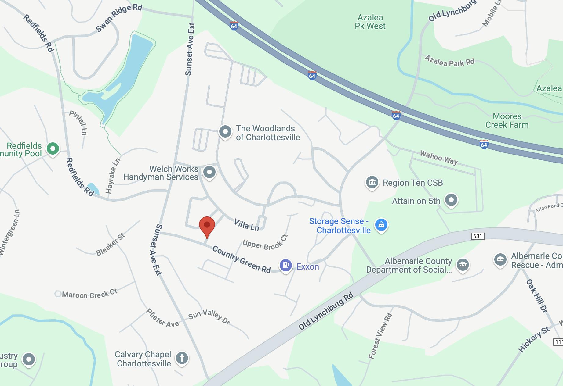 The shooting took place in Albemarle County on the 900 block of Upper Brook Court about three miles from Central Grounds.