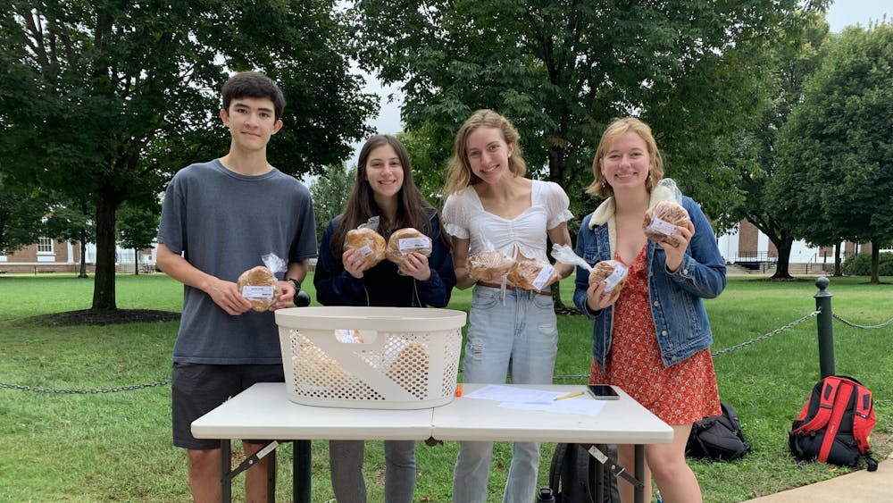 &nbsp;Challah for Hunger sets up shop on the Lawn every Thursday from 10 a.m. to 2 p.m., selling freshly baked challah bread in a variety of delicious flavors to hungry students trekking to and from classes.&nbsp;