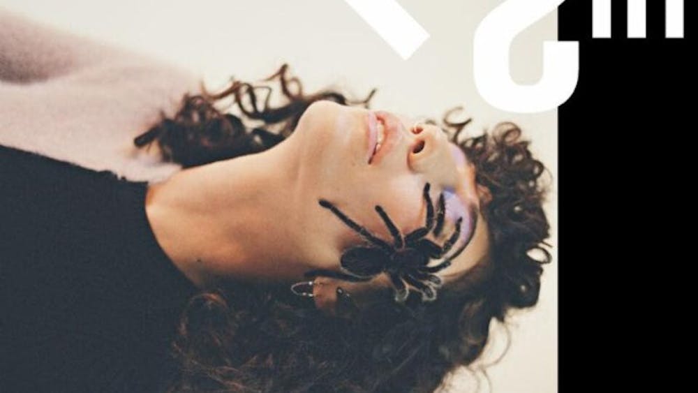 The cover art of Tei Shi's new album alludes to one of its major themes -- facing fears.
