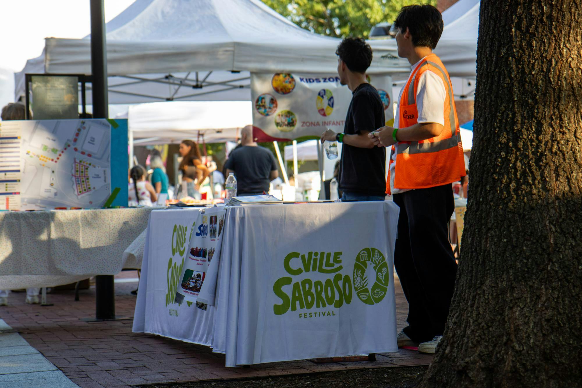 Inside the Ting Pavilion, a sea of Latin American artisans, food vendors and performers greeted festivalgoers.
