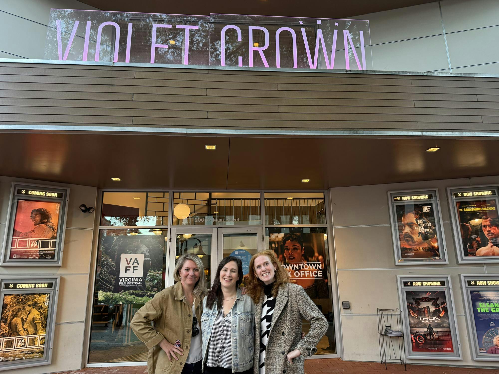 Rachel Baker, Annie Galvin and Lindsay Meck facilitated the sale of the land containing the Violet Crown to an LLC.