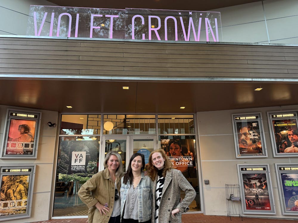 <p>Rachel Baker, Annie Galvin and Lindsay Meck facilitated the sale of the land containing the Violet Crown to an LLC.</p>