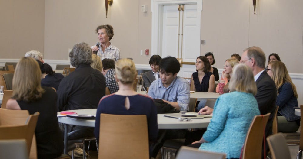 Attendees were organized into small groups where they discussed amongst themselves their wishes regarding the next president.