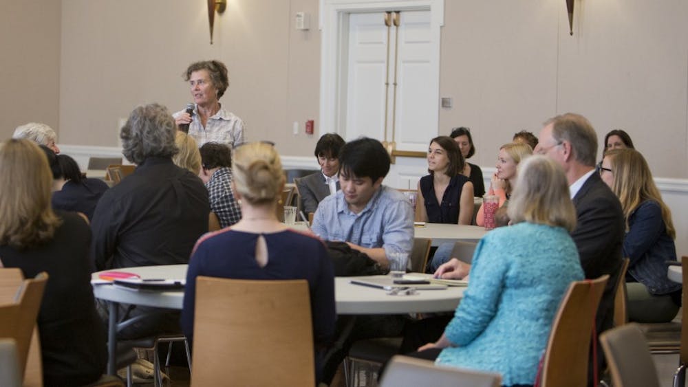 Attendees were organized into small groups where they discussed amongst themselves their wishes regarding the next president.
