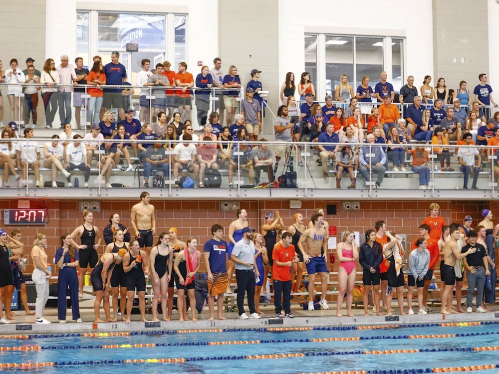 Virginia fans packed the AFC to get an early glimpse at the dominant Cavaliers.