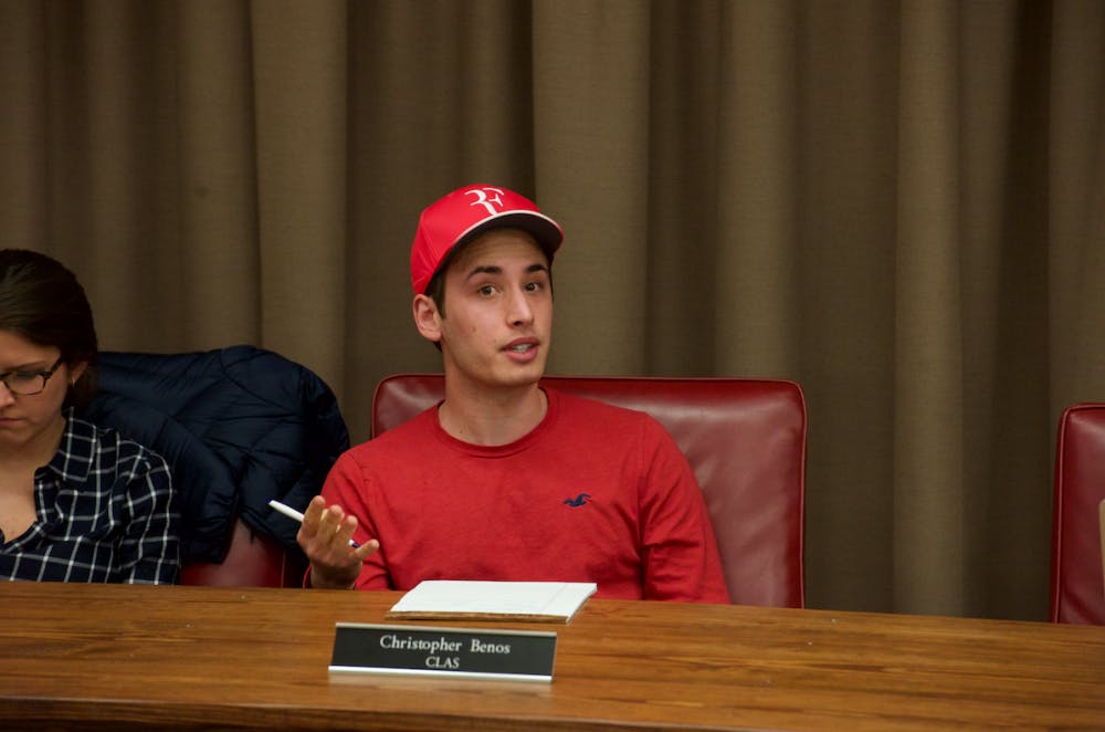 <p>Christopher Benos, a fourth-year College student and Committee member, said the importance of &nbsp;Committee vice chairs is ensuring that every student going through the Honor process has a fair experience.&nbsp;</p>