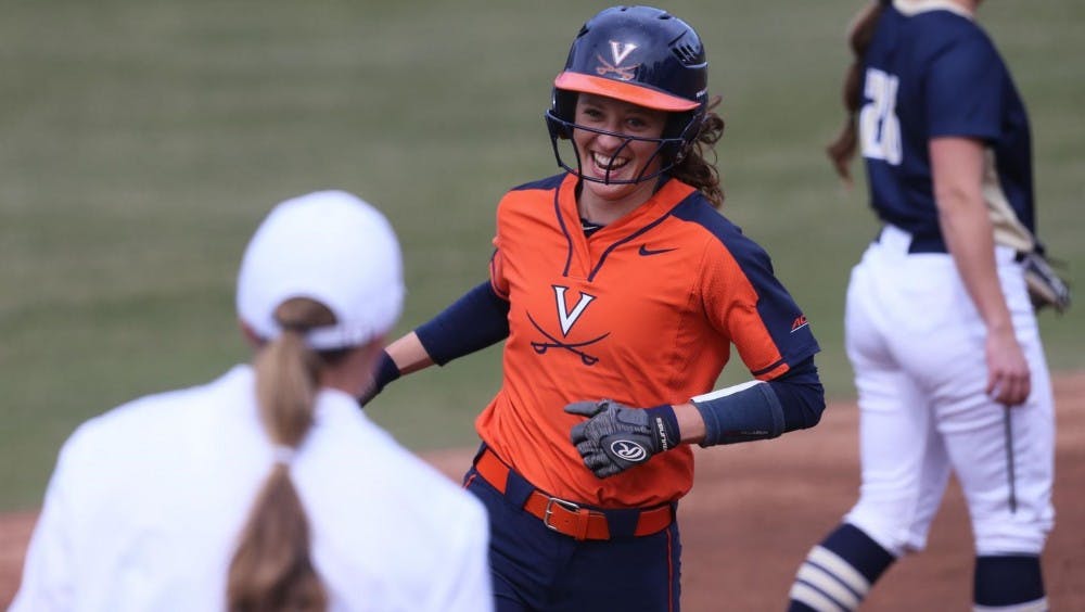 The softball team had two walk-off victories in the series against Pittsburgh.