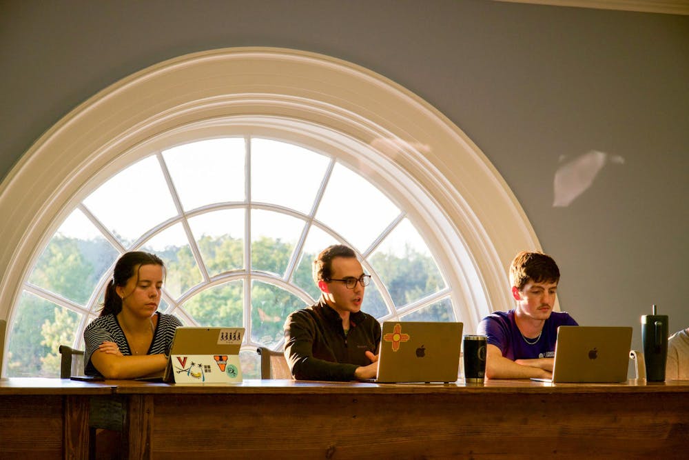<p>Thomas Ackleson, Committee chair and fourth-year Engineering student, mentioned ensuring that Honor’s website is in compliance with the Americans with Disabilities Act’s provisions on internet accessibility.</p>