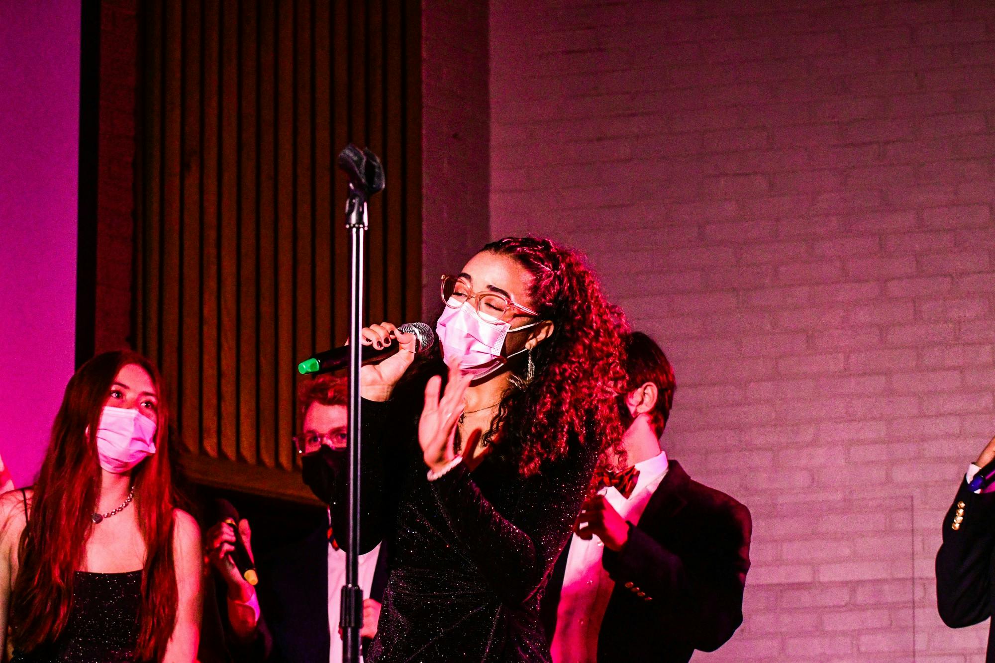 As a member of Hoos in Treble — an A capella group on-Grounds — Gyamfi often collaborates with other musicians.