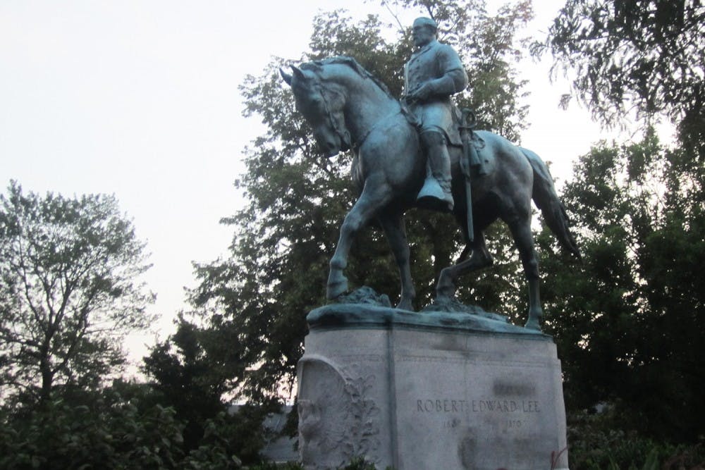<p>The update addressed some of the accomplishments that the commission has made since its inception last spring, after a statue of Confederate leaders Robert E. Lee in Lee Park and a Stonewall Jackson in Jackson park, both located downtown, came under fire.</p>