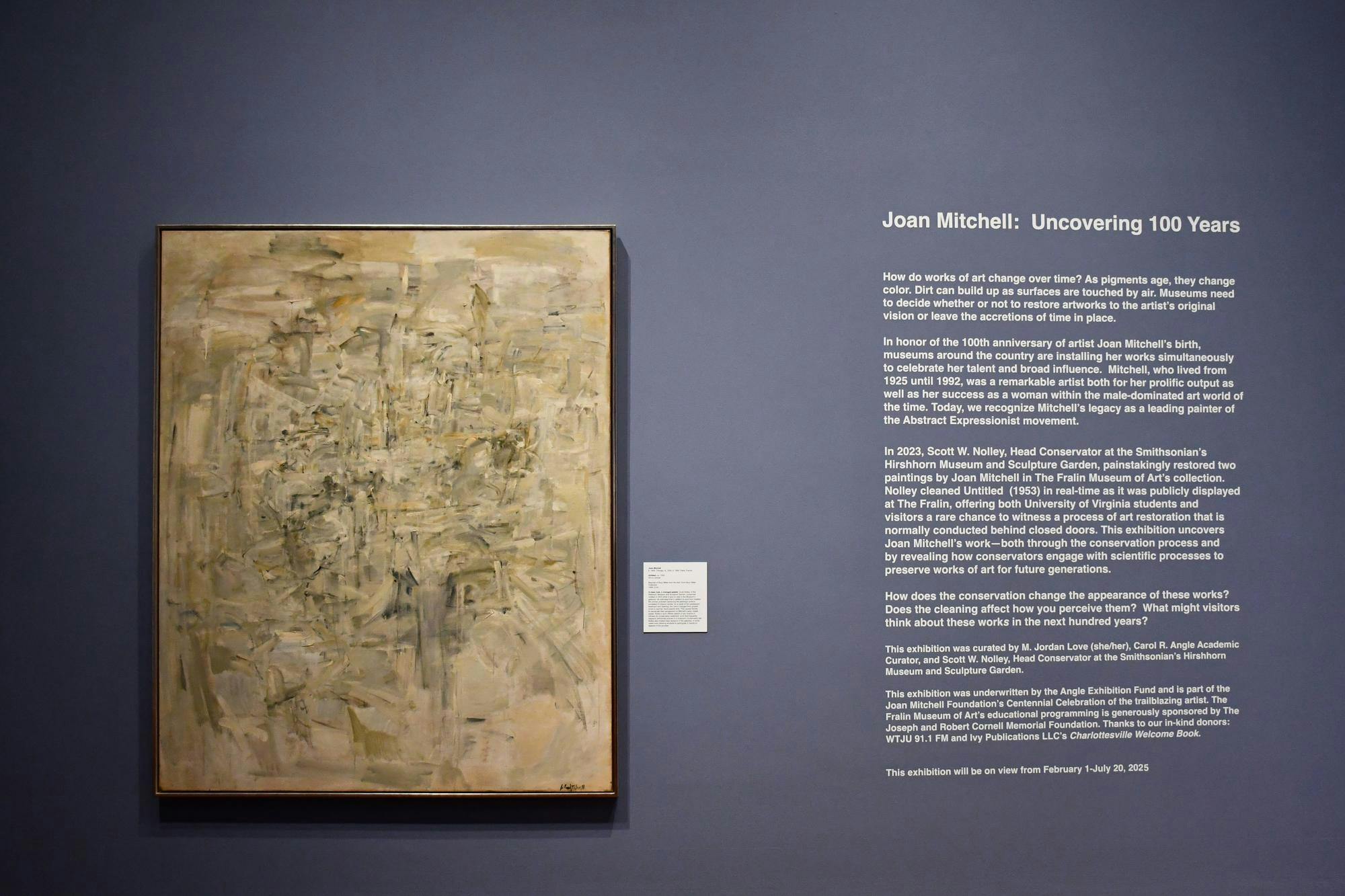 Known best for her abstract expressionism, Joan Mitchell is one of the most influential contemporary artists with her career spanning from the 1950s to the 1990s.